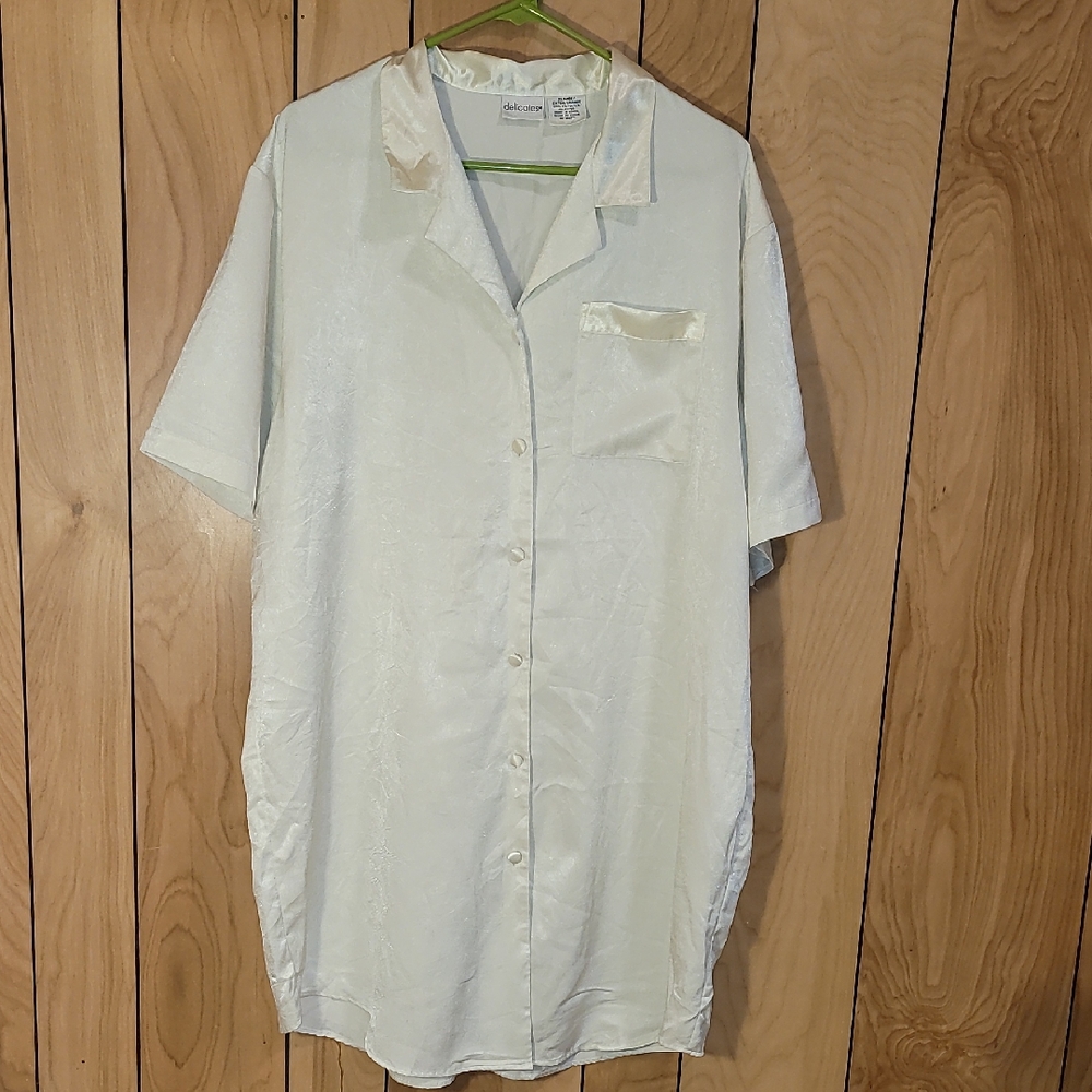 Delicates Cream Button Down Shirt